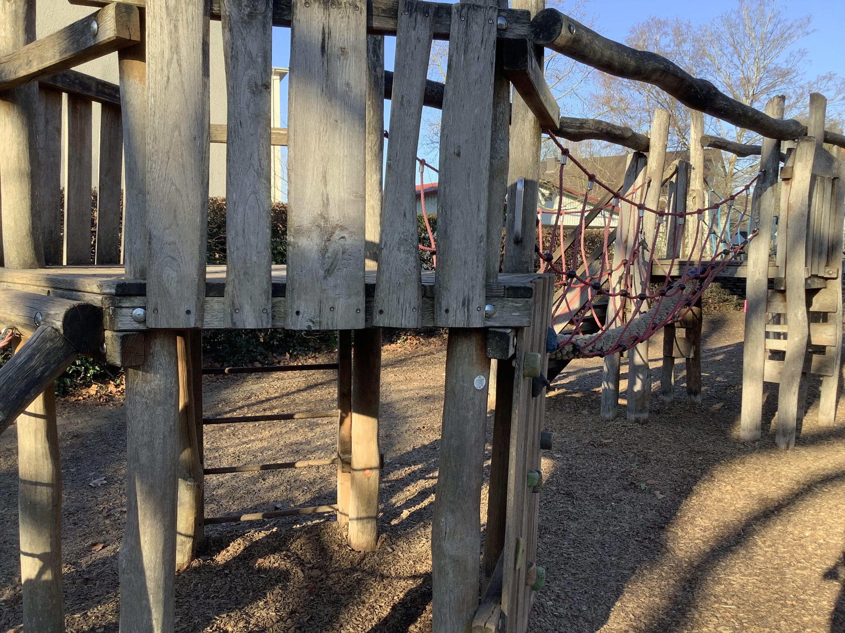 Foto eines Klettergerüsts